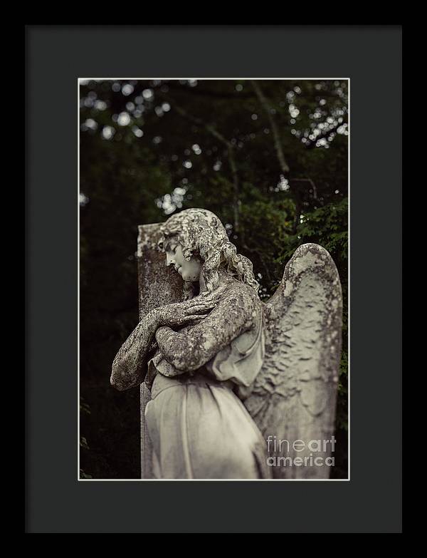 Mount Olivet Cemetery Nashville TN - Framed Print