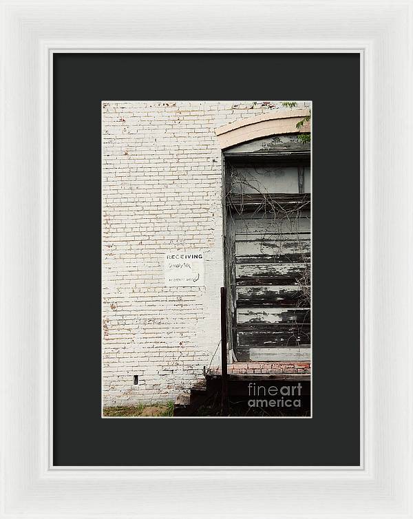 Receiving - Andalusia, Alabama - Framed Print