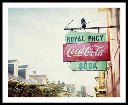 Royal Pharmacy - New Orleans Framed Print