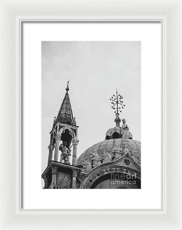 St Marks Basilica Dome - Framed Print