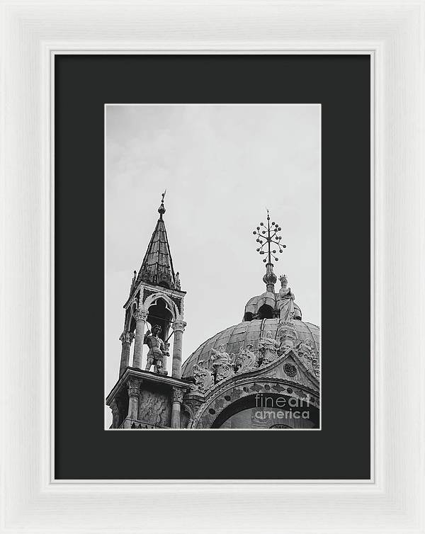 St Marks Basilica Dome - Framed Print