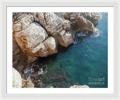 The Deep Blue Sea - Dubrovnik, Croatia - Framed Print