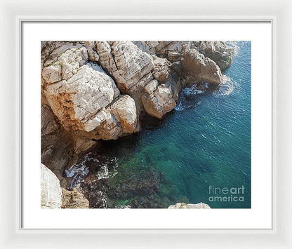 The Deep Blue Sea - Dubrovnik, Croatia - Framed Print