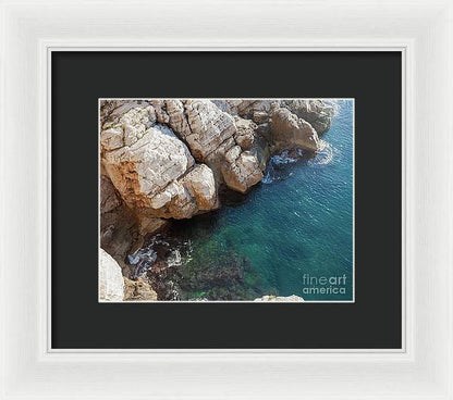 The Deep Blue Sea - Dubrovnik, Croatia - Framed Print