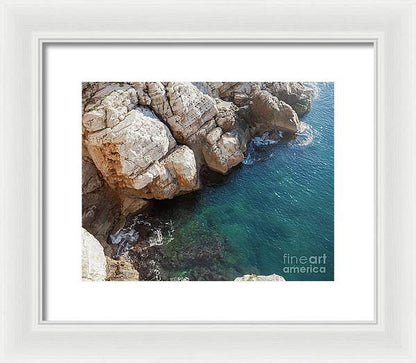 The Deep Blue Sea - Dubrovnik, Croatia - Framed Print