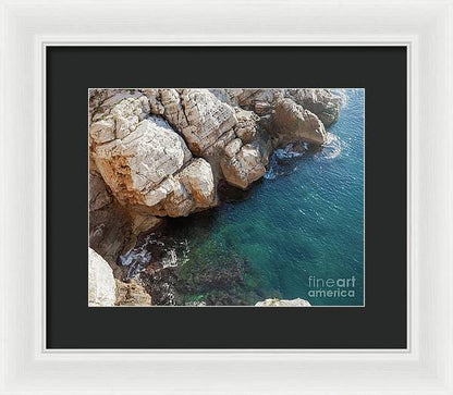 The Deep Blue Sea - Dubrovnik, Croatia - Framed Print