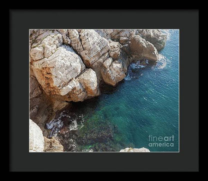 The Deep Blue Sea - Dubrovnik, Croatia - Framed Print