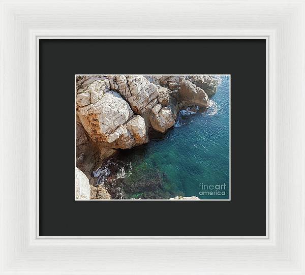 The Deep Blue Sea - Dubrovnik, Croatia - Framed Print