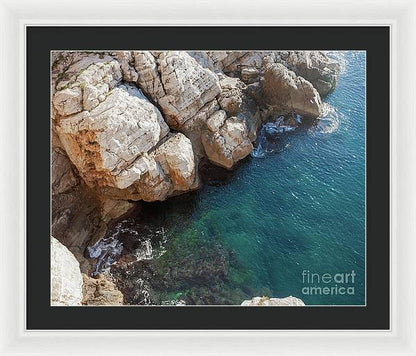 The Deep Blue Sea - Dubrovnik, Croatia - Framed Print