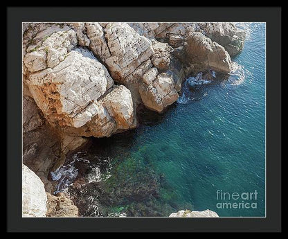 The Deep Blue Sea - Dubrovnik, Croatia - Framed Print