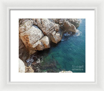 The Deep Blue Sea - Dubrovnik, Croatia - Framed Print