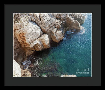 The Deep Blue Sea - Dubrovnik, Croatia - Framed Print