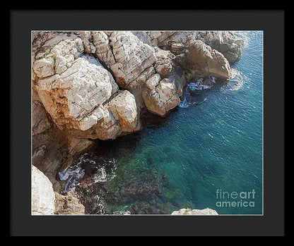 The Deep Blue Sea - Dubrovnik, Croatia - Framed Print