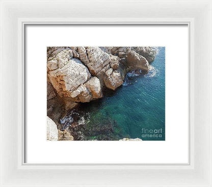 The Deep Blue Sea - Dubrovnik, Croatia - Framed Print