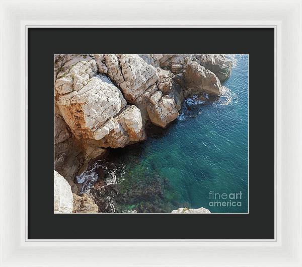 The Deep Blue Sea - Dubrovnik, Croatia - Framed Print