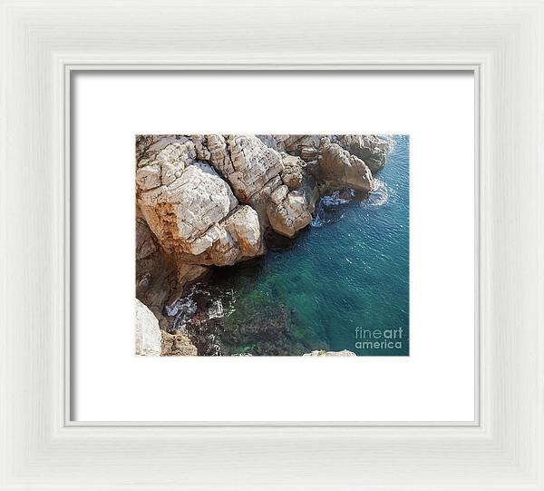 The Deep Blue Sea - Dubrovnik, Croatia - Framed Print