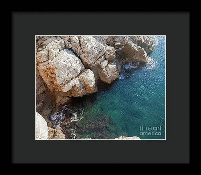 The Deep Blue Sea - Dubrovnik, Croatia - Framed Print