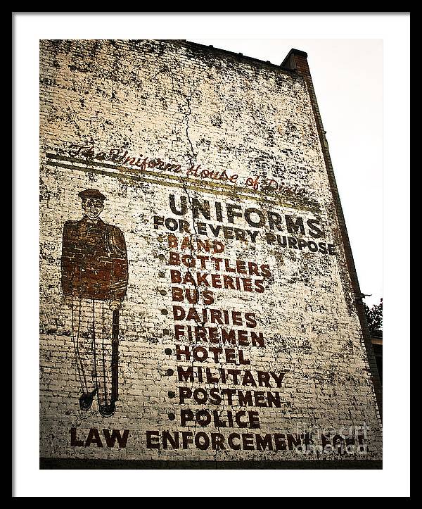 Uniforms - Birmingham, Alabama Photography - Framed Print