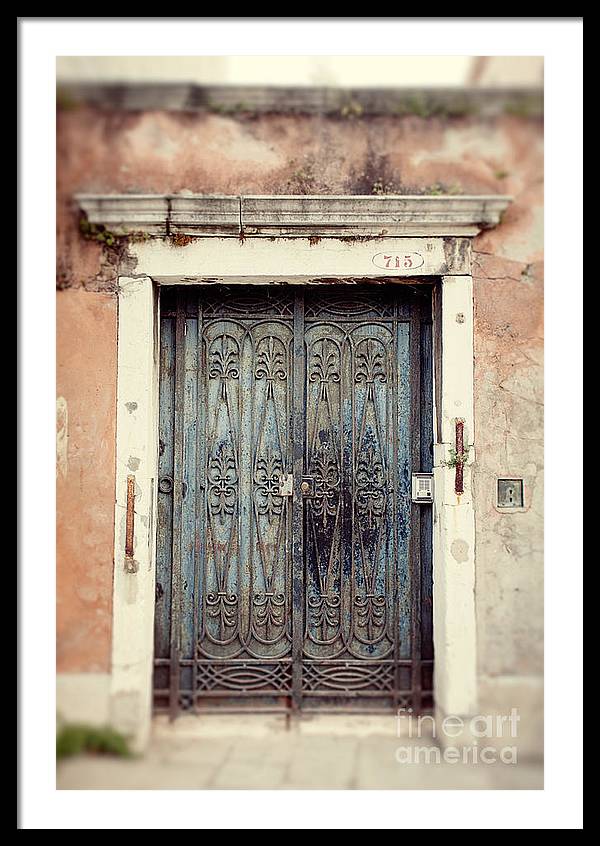 Venice Italy Doors I - Framed Print