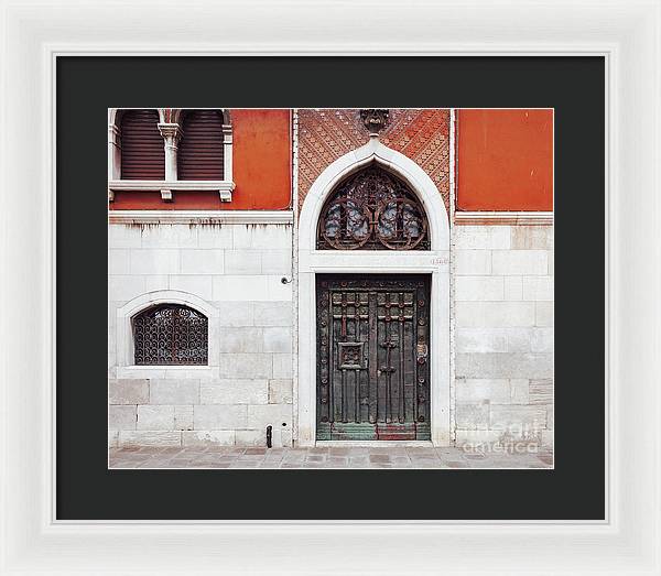 Venice Italy Doors II - Framed Print